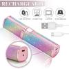 2-in-1 USB Eyebrow & Hair Trimmer for Women | Painless & Rechargeable Face Shaver view 2