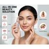 2-in-1 USB Eyebrow & Hair Trimmer for Women | Painless & Rechargeable Face Shaver view 3
