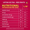 FruitJoy Liptons Red Fruits Ice Tea Drink Can, Ready to Drink Beverage, 320ml Can (Pack Of 5) + Free SpiceSnap Chilli Lime Seasoning view 2