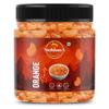Nut khana Orange Candy 100 gm | Khatti Mithi Narangi Goli | Tangy & Sweet Orange Flavoured Candy For Kids | Narangee/Santra Toffee view 1