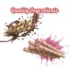 PICKWICK Chocolate & Strawberry Flavoured Wafer Rolls - Combo Pack, 150gm x 2 Jar | Indulge in our crispy, cream biscuit snacks-perfect for both kids and adults. view 3
