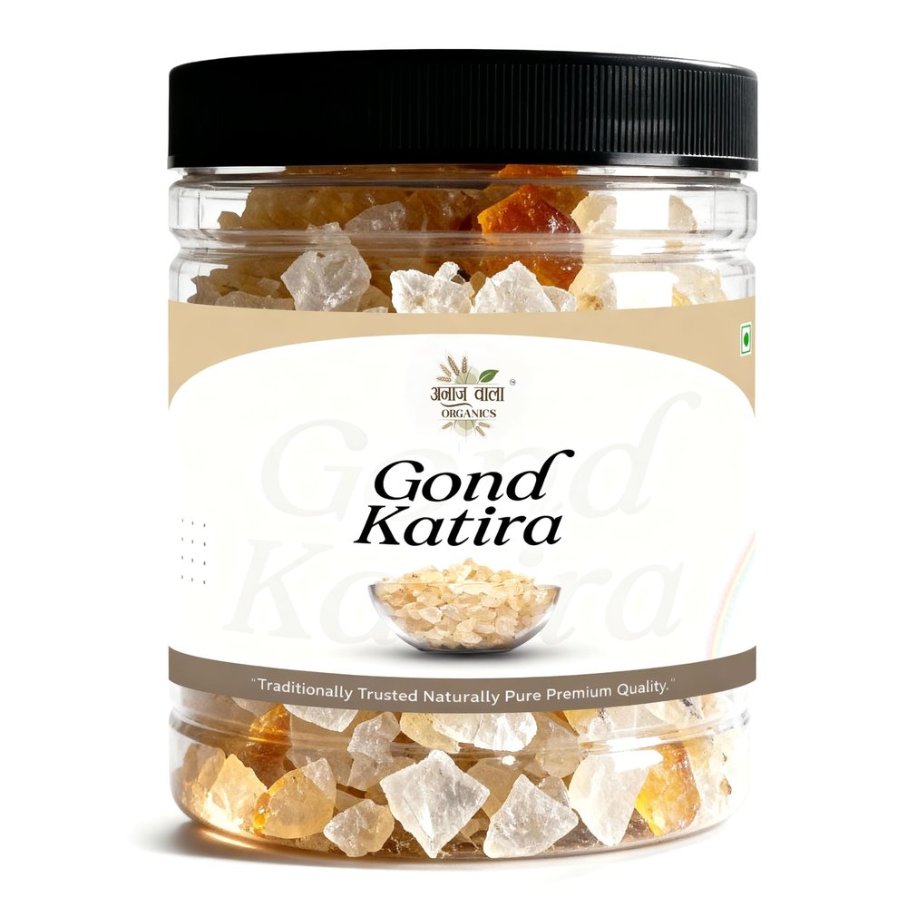 Anaj Wala Premium Gond Katira | Natural Tragacanth Gum for Ayurvedic Remedies, Cooling Drinks & Health Supplements (250g)