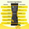 India's First Potassium Rich Electrolyte Drink_Zero Sugar_6 Electrolytes_6 Vitamins_5gm sachets (Pack of 20) view 2