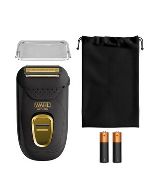 WAHL Down Under Waterproof and Compact Shaver for Men with Skin Protection System, Travel Lock for Wet and Dry Use, 3028088