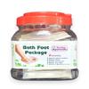 Acumart Ayurvedic Bath Foot Package, Herbal Detox Foot Soak Powder, Natural Wormwood Formula for Sleep Improvement, Stress Relief, Skin Care, 1 box [12pes] view 1