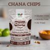 MOF Crunchy Kala Chana Chips Indian Masala 200g | Air fried, Gluten-Free & Guilt-Free Namkeen Snacks | Light, Crispy & Delicious Healthy Snacks for Adults and Kids view 2