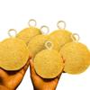 Dinya Natural Dish Washing Scrub (Pack of 6) Round Loofah Dish Scrubber for Sparkling Clean Surfaces | Non-Scratch, Sustainable, Quick-Dry & Reusable | Ideal for Kitchen, Cookware & Sink Cleaning view 1