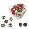 Farm Bites - Mini Football Chocolates| Foil Wrapped Chocolate Balls | Sports Party Candy Favors | Novelty Sports Candy | Football-Coach Gifts - 100 Count view 2