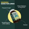 Aayush Wellness Lung Care Tablets with NAC Vasaka Licorice Quercetin Pine Bark Vitamin D2 C A Zinc for Respiratory Support 60 Tablets view 2