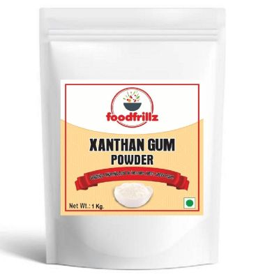 foodfrillz Xanthan Gum Powder, 1 Kg | gluten free baking additive