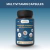 BIOVISMA Multivitamin Capsule for Men and Women | Multimineral with Ginseng Extract | Boosts Energy, Immunity, Brain & Bone Health | Enhances Skin, Hair & Nail Vitality | 60 Softgel Capsules view 2