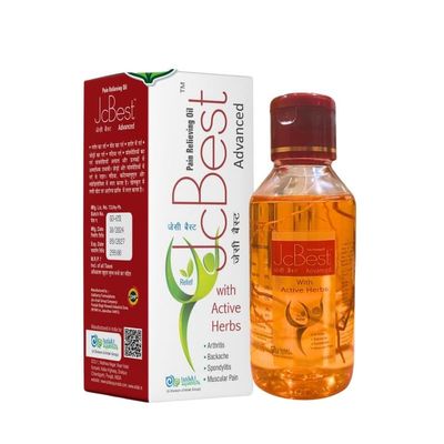 Arlak Jc Advanced Ayurvedic Ortho oil for Joints & Muscle Pain Liquid, For Body Pain Relief Massage Oil, For Adults - 100ml, Pack of 1