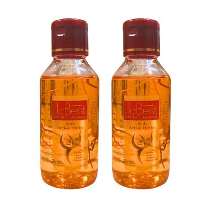 Arlak Jc Advanced Herbal Pain Oil for Joints Pain, Knee & Back Pain, For Men & Women - Pack of 2, 100ml Each