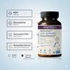 Absowell Joint Support Supplement | Glucosamine, Chondroitin, MSM, Curcumin & Boswellia | Advanced Joint Pain Relief for Men & Women | Supports Cartilage, Flexibility & Mobility | 60 Vegan Capsules view 3