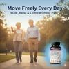 Absowell Joint Support Supplement | Glucosamine, Chondroitin, MSM, Curcumin & Boswellia | Advanced Joint Pain Relief for Men & Women | Supports Cartilage, Flexibility & Mobility | 60 Vegan Capsules view 4
