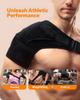 24x7 eMall Shoulder Brace, Rotator Cuff Support Brace and Arm Sling for Pain Relief, Shoulder Compression Sleeve for Preventing Strains and Dislocation, Adjustable Fits Left and Right Arm, Men & Women view 3