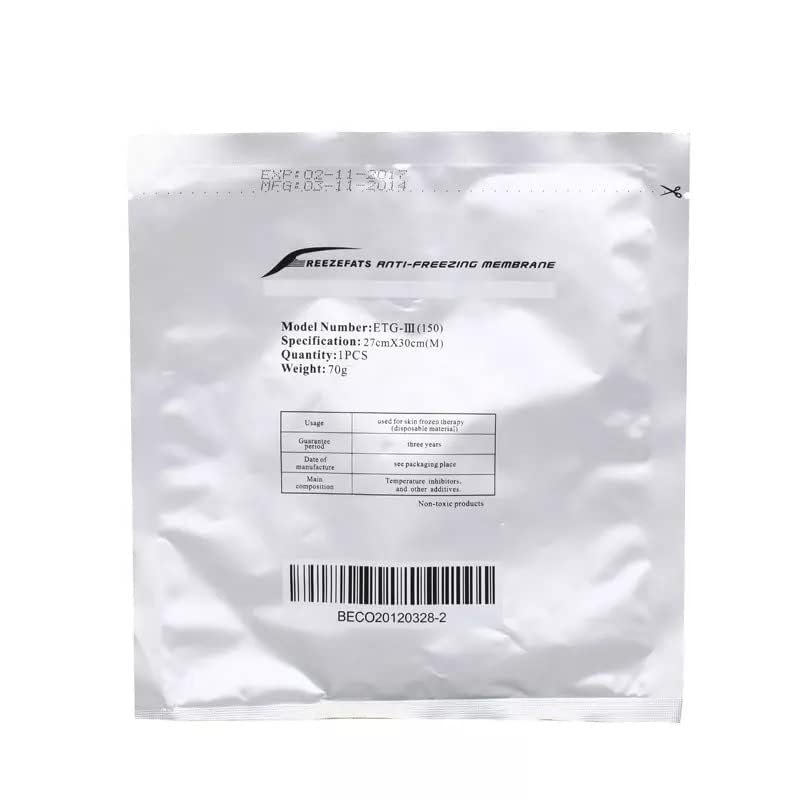 70g Anti-freeze membranes fat freezing Napkins membrane | fat freeze cryolipolysis machine anti frostbite cryo pad 70g freezefat anti-freezing membrane 27x30