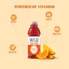 Wild Vitamin Drink (400 ml (Pack of 12), Valencia Orange) view 3