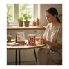 79 Degree Wellness Tea I Premium Blend in Tinbox (60 Gm, Raspberry Leaf Tea) view 3
