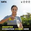 Salts Citrus Electrolyte Drink Mix | Rapid Rehydration | 45 Sachet Pack = 22.5 Litres | Keto & Vegan Friendly | No Preservatives | Sodium, Potassium, Magnesium | Zero Sugar Hydration Powder | view 4