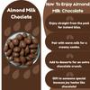 NISHRU Almond Milk Chocolate | Roasted Almonds Coated in Smooth Creamy Milk Chocolate | Crunchy & Rich Sweet Treat | Perfect for Gifting, Snacking & Dessert | Chocolate Nuts (150 Gram) view 3