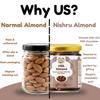 NISHRU Almond Milk Chocolate | Roasted Almonds Coated in Smooth Creamy Milk Chocolate | Crunchy & Rich Sweet Treat | Perfect for Gifting, Snacking & Dessert | Chocolate Nuts (100 Gram) view 4