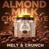 NISHRU Almond Chocolate Milk 125g | Milk Chocolate Coated Almonds (Badam) | Premium Crunchy & Creamy Chocolate Snack | Gift Pack | Dry Fruit Chocolates for Gifting & Everyday Treat view 2