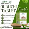NIDCO Herbal Heritage Guduchi Pure Herbs Giloy Ghan Bati - 60 Tablets | Strengthens Immunity Wellness | 100% Ayurvedic Guduchi Tablets for Seasonal Fever, Acidity, Skin, Detox view 3