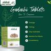 NIDCO Herbal Heritage Guduchi Pure Herbs Giloy Ghan Bati - 60 Tablets | Strengthens Immunity Wellness | 100% Ayurvedic Guduchi Tablets for Seasonal Fever, Acidity, Skin, Detox view 4