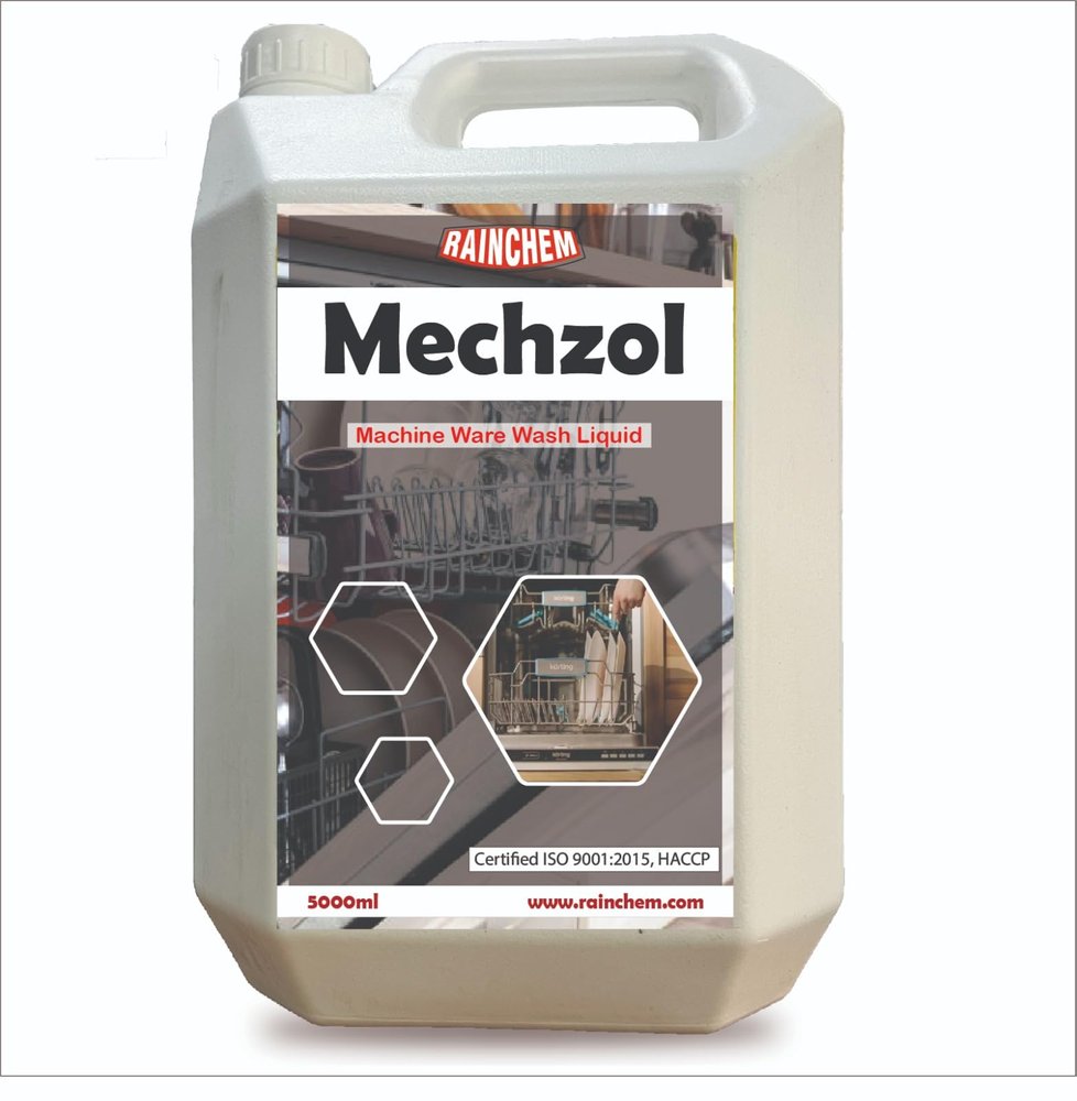 Rainchem Combo Pack of 2 - Mechzol Dishwasher Machine Wash Liquid 5 Litre | & | Palm Fresh Hand Wash Liquid Pack - 5000ml