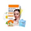Fozzby Facial Wax Strips for Women | Ready-To-Use Facial Waxing Strips | Hair Removal Strip for Upper Lip, Eyebrows, Chin, Sidelocks, body hair | Painless Hair Removal Fozzby(20 Wax Strips + 2 Wipes) view 1