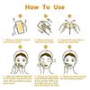 Fozzby Facial Wax Strips for Women | Ready-To-Use Facial Waxing Strips | Hair Removal Strip for Upper Lip, Eyebrows, Chin, Sidelocks, body hair | Painless Hair Removal Fozzby(20 Wax Strips + 2 Wipes) view 3
