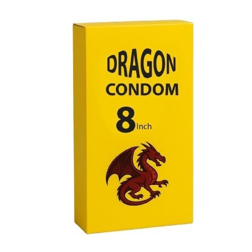 Dragons Cond-ome For Men 8-inch for regular use | Ultra Soft | Long Lasted | Extra Pleasure | Extra size |