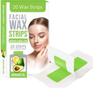 Fozzby 20 PCS Hair Removal Waxing Strips for Eyebrows Face Upper Lip Chin Facial Wax Strips for Home and Salon for Women and Girls view 1