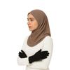 Muslim Women Hand Gloves  Modest Full-Hand Gloves Set for Women | Soft, Comfortable & Breathable Hijab Gloves for Islamic Prayer, Abaya & Daily Modest Wear (1, Black, Half hand) view 4