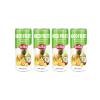 Dellos Mixed Fruits Drink with Nata de Coco, Tropical Fruit Blend, Orange, Mango, Passion Fruit, Guava, Banana, 240ml Can, Pack of 4 view 1