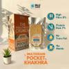 BluMark Pocket Khakhra combo of 6 | Low GI, High Fibre, Protein-Rich Healthy Snack | Diabetic Friendly | Roasted, Maida-Free, No Palm Oil | Pocket Friendly Indian Snack | All Flavours | 6 x 50g Packs view 3