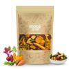 Snack It Up Vacuum Cooked Mix Vegetable Chips (90g x 1) | Healthy Baked Vegetable Chips | 8 Real Dehydrated Air Fried Healthy Snacks | Gluten Free, Vegan, Plant Based | 70% Low Oil with Zero Preservatives | Organic Clean Label| Non GMO, Low Sodium Ke view 1