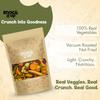 Snack It Up Vacuum Cooked Mix Vegetable Chips (90g x 1) | Healthy Baked Vegetable Chips | 8 Real Dehydrated Air Fried Healthy Snacks | Gluten Free, Vegan, Plant Based | 70% Low Oil with Zero Preservatives | Organic Clean Label| Non GMO, Low Sodium Ke view 2