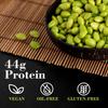 IRIE Roasted Edamame Beans  44g Plant Protein Crunchy Snack - 100g Jar | Sea Salt | Gluten-Free, Oil-Free & Vegan Snack view 3