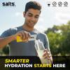 Salts Mango Chilli Electrolyte Drink Mix | Rapid Rehydration | 30 Sachet Pack = 15 Litres | Keto & Vegan Friendly | No Preservatives | Sodium, Potassium, Magnesium | Zero Sugar Hydration Powder | view 4