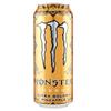 Monster Energy Ultra Gold Pineapple, Zero Sugar Energy Drink, 500ml Cans (Pack of 12) | Pineapple Flavored | Zero Calories | Long-Lasting Energy & Focus Booster (Imported) view 3