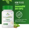 ImmuneAid 60 Capsules (Pack of 1) for Strong Immunity Stamina and Energy Natural Ayurvedic Supplement for Better Health view 3