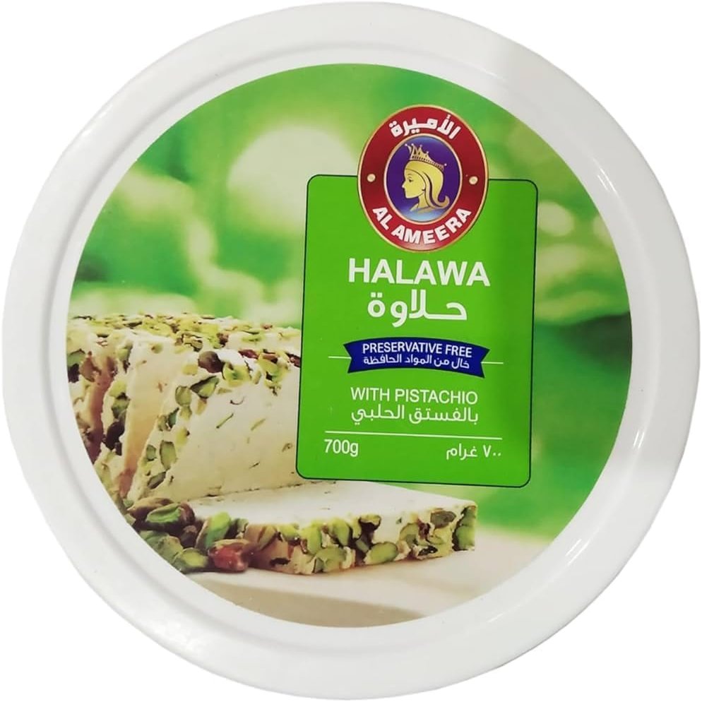Al Ameera Halawa With Pistachio Flavour, 700g