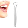 Gleamity Stainless Steel Tongue Scraper Tongue Cleaners (1Pc with Metal Case) view 3