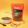 Hapli Earth Fruits-Nuts-Seeds + Peanut Butter Muesli 250g | No Refined Sugar | High Protein & Fiber | No Artificial Sweeteners or Added Flavours | Clean Label Healthy Breakfast Cereal | Pack of 1 view 3