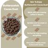 Nishru Butterscotch Cocoa Dust | Golden Butterscotch Meets Rich Cocoa Bliss | Sweet & Buttery Gourmet Snack with Cocoa Twist | Perfect for Gifting, Desserts & Coffee Moments (125 Gram) view 3