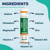 Pure Nutrition Ionz Electrolytes  Zero Sugar Added | 40 Effervescent Tablets (20X2)  Moroccan Orange Flavour | For Instant Hydration, Energy, Performance & Recovery view 3
