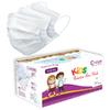 C-Cure Meltblown Fabric Kids 3 Ply Disposable Face Mask with Nose Clip for Boys & Girls, Suitable for Children Aged 5 to 12 Years for Unisex (White, Pack of 100) view 1