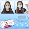C-Cure Kids Disposable Face Mask, 3 Ply Non Woven Mask With Meltblown Layer & Nose Clip, Breathable Ear Loop Mask For Boys And Girls Aged 412 Years (Blue, Pack of 50) view 4
